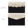 POCHE Velours Noir